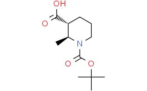 trans-1-[(tert-butoxy)carbonyl]-2-methylpiperidine-3-carboxylic acid