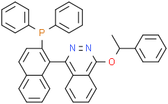 (S)-(-)-4 - [2-(二苯基膦)-1- 萘]-N-[(R)- 1-苯基乙氧基]酞