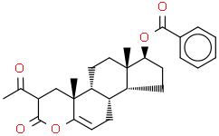 （17β）-2-（乙酰基-13C2）-17-（苯甲酰氧基）-4-氧杂苯并-5-烯-3-酮