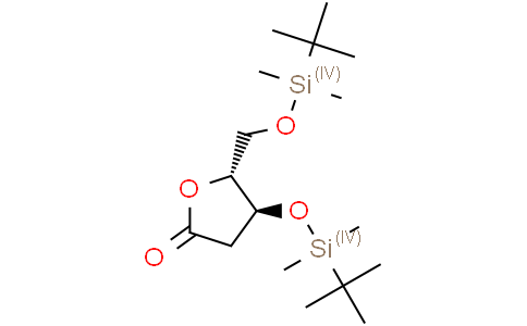 (4S,5R)-4-[tert-butyl(dimethyl)silyl]oxy-5-[[tert-butyl(dimethyl)silyl]oxymethyl]tetrahydrofuran-2-one