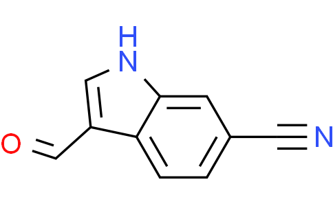 3-formyl-1H-indole-6-carbonitrile