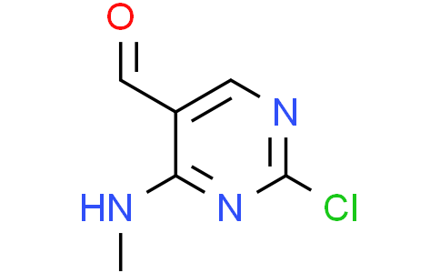2-chloro-4-(methylamino) pyrimidine-5-formaldehyde