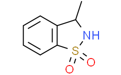2，3-二氢-3-甲基-1，2-苯并异噻唑-1，1-二氧化物,≥97%
