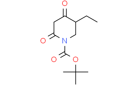 tert-butyl 5-ethyl-2,4-dioxopiperidine-1-carboxylate
