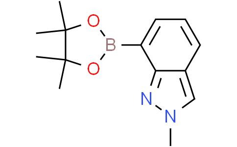 2-methyl-7-(tetramethyl-1,3,2-dioxaborolan-2-yl)-2H-indazole