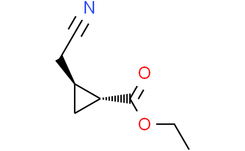 ethyl trans-2-(cyanomethyl)cyclopropane-1-carboxylate