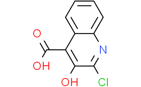 2-chloro-3-hydroxyquinoline-4-carboxylic acid