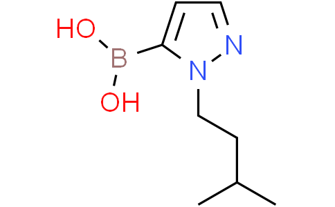 (1-Isopentyl-1H-pyrazol-5-yl)boronic acidCas:847818-66-0