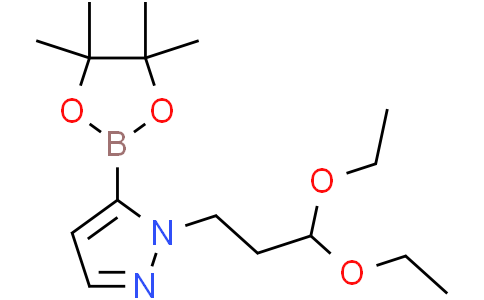 1-(3,3-diethoxypropyl)-5-(4,4,5,5-tetramethyl-1,3,2-dioxaborolan-2-yl)-1H-pyrazole