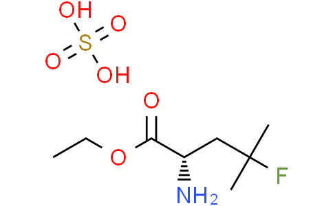 (S)-Ethyl 2-amino-4-fluoro-4-methylpentanoate sulfateCas:848949-85-9