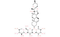 吡喃葡萄糖苷，(3β，25R)-17-羟基螺氧基-5-烯-3-基