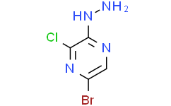 (5-bromo-3-chloro-pyrazin-2-yl)hydrazine