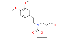 tert-Butyl [3-hydroxypropyl][2-(3,4-dimethoxyphenyl)ethyl]carbamate