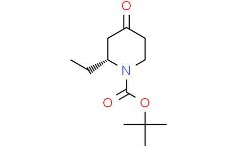 tert-butyl (2R)-2-ethyl-4-oxo-piperidine-1-carboxylate
