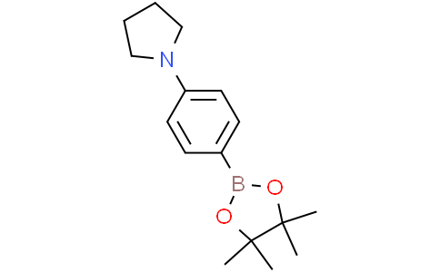 1-[4-(4,4,5,5-四甲基-1,3,2-二噁硼烷-2-基)苯基]吡咯烷