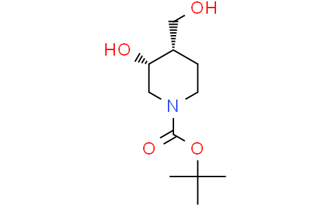 tert-butyl cis-3-hydroxy-4-(hydroxymethyl)piperidine-1-carboxylate