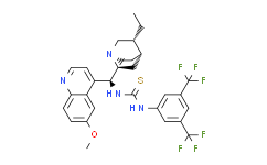 N-[3，5-二(三氟甲基)苯基]-N'-[(9R)-6'-甲氧基-9-二奎宁基]硫脲,≥98%，99%d.e.