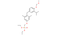 ((4-(3-异丙基-4-(甲氧基甲氧基)苄基)-3，5-二甲基苯氧基)甲基)膦酸二乙酯