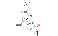((1R，2S)-1-(((1-甲基环丙基)磺酰基)氨基甲酰基)-2-乙烯基环丙基)氨基甲酸叔丁酯