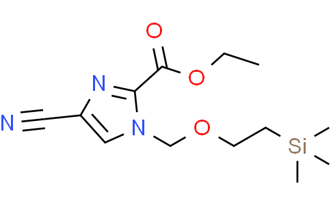 ethyl 4-cyano-1-(2-trimethylsilylethoxymethyl)imidazole-2-carboxylate
