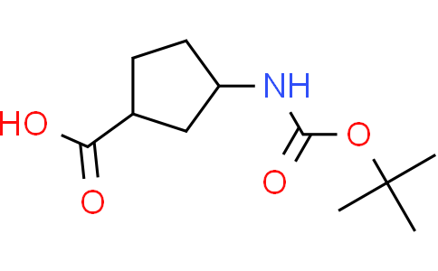 3-{[(tert-butoxy)carbonyl]amino}cyclopentane-1-carboxylic acid