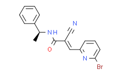 (S，E)-3-(6-溴吡啶-2-基)-2-氰基-N-(1-苯基乙基)丙烯酰胺,＞95%