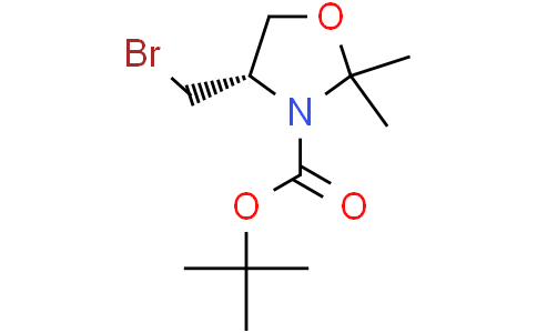 tert-butyl (4S)-4-(bromomethyl)-2,2-dimethyl-1,3-oxazolidine-3-carboxylate