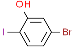 5-溴-2-碘苯酚,98%