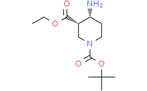 1-tert-butyl 3-ethyl (3S,4R)-4-aminopiperidine-1,3-dicarboxylate