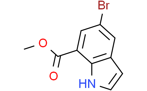 methyl 5-bromo-1H-indole-7-carboxylate