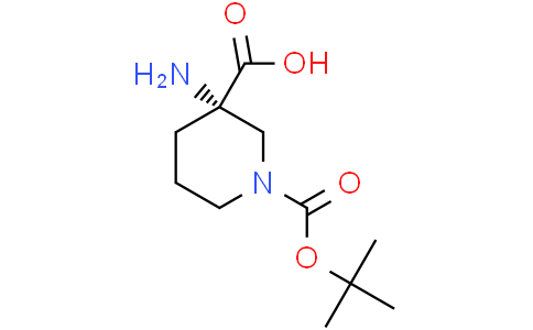 (3S)-3-amino-1-[(tert-butoxy)carbonyl]piperidine-3-carboxylic acid