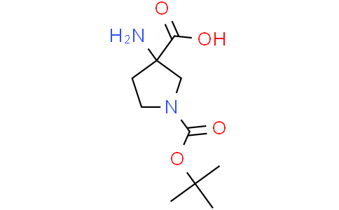3-amino-1-[(tert-butoxy)carbonyl]pyrrolidine-3-carboxylic acid