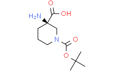 (3R)-3-amino-1-[(tert-butoxy)carbonyl]piperidine-3-carboxylic acid