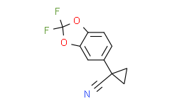 1-(2，2-二氟苯并二氧代-5-基)环丙烷甲腈,97%