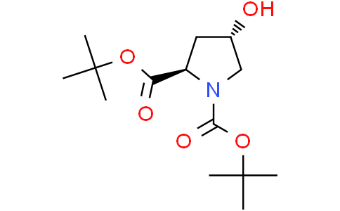 ditert-butyl (2R,4S)-4-hydroxypyrrolidine-1,2-dicarboxylate