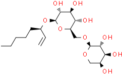 3-O-[α-L-阿拉伯吡喃糖基-(1→6)-β-D-葡萄吡喃糖]辛-1-烯-3-醇
