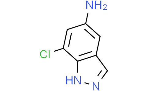 7-氯-1H-吲唑-5-胺