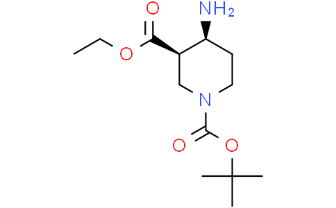 1-tert-butyl 3-ethyl (3R,4S)-4-aminopiperidine-1,3-dicarboxylate