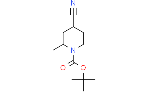tert-butyl 4-cyano-2-methylpiperidine-1-carboxylate