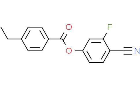 3-Fluoro-4-cyanophenyl 4-EthylbenzoateCas:86776-50-3