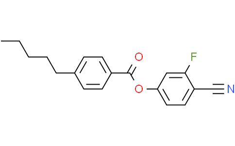 4-Cyano-3-fluorophenyl 4-pentylbenzoateCas:86786-89-2