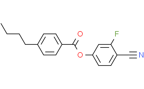 4-Cyano-3-fluorophenyl 4-butylbenzoateCas:86776-52-5