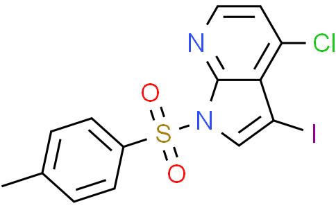 4-chloro-3-iodo-1-(p-tolylsulfonyl)pyrrolo[2,3-b]pyridine