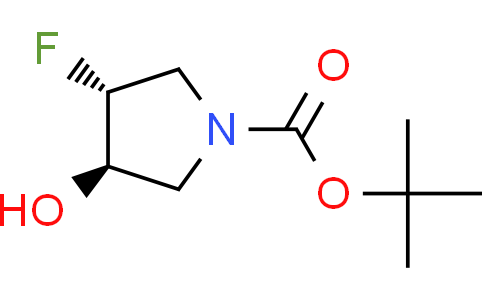 tert-butyl trans-3-fluoro-4-hydroxypyrrolidine-1-carboxylate