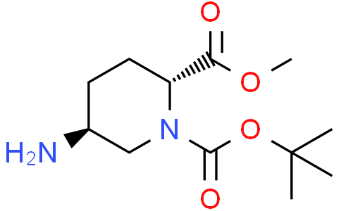 1-tert-butyl-2-methyl trans-5-aminopiperidine-1,2-dicarboxylate