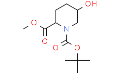O1-tert-butyl O2-methyl cis-5-hydroxypiperidine-1,2-dicarboxylate