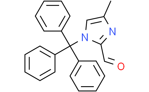 4-methyl-1-trityl-imidazole-2-carbaldehyde