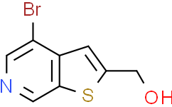 (4-溴噻吩并[2，3-c]吡啶-2-基)甲醇,97%
