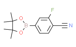4-氰基-3-氟苯基硼酸频哪醇酯,97%