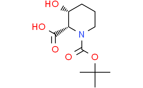 (2S,3R)-1-tert-butoxycarbonyl-3-hydroxy-piperidine-2-carboxylic acid